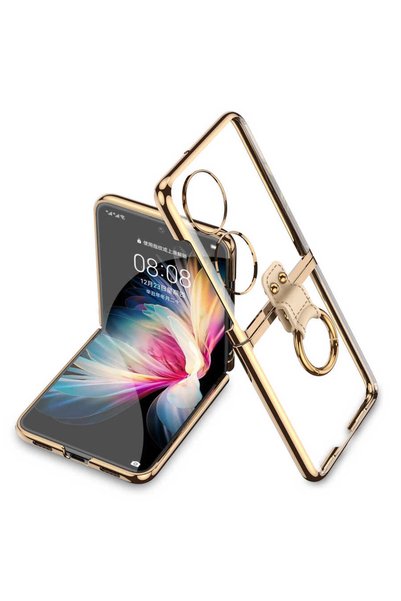 zore Huawei P50 Pocket Case Brsa Ring Holder Case