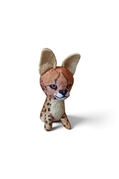 Hureggo Vntage Mcdoinald's Original Serval Cat Plush 10 cm