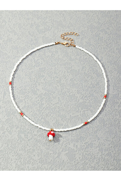 Take Two By Styli Mushroom Pendant Necklace