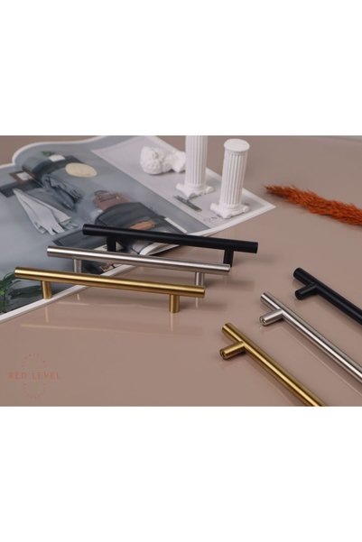 Red Level Pera 320 mm Black Stainless Steel Modern Handle Models Luxury Country Kitchen Cabinet Drawer Furniture Handle