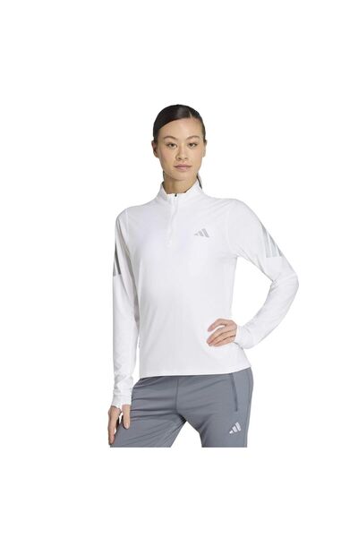 adidas Kr5525-K Adı365 Zip W Women's Sweatshirt White