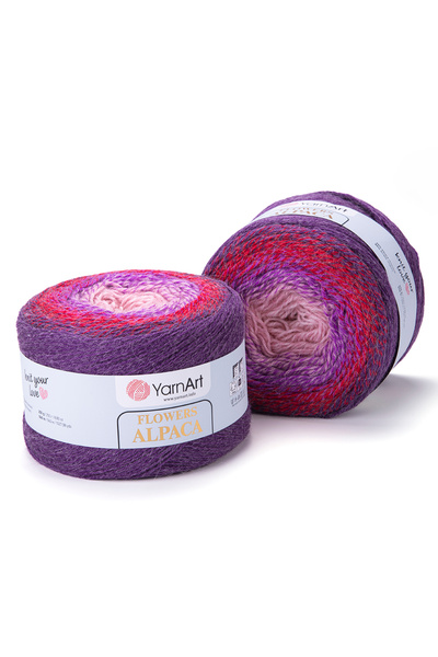Yarnart Flowers Alpaca %20 Alpaka %80 Akrilik İnce El Örgü İpi 250 gr 940 m -...