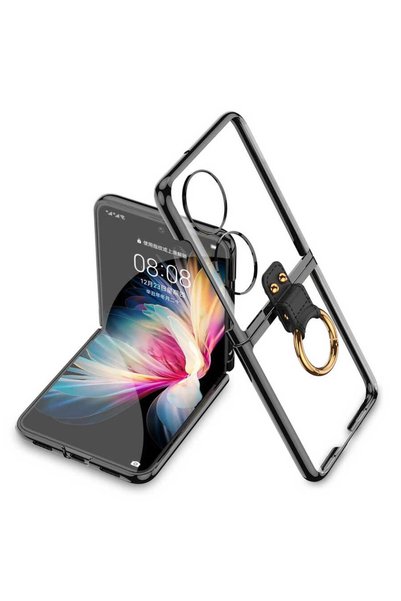 zore Huawei P50 Pocket Case Omsy Ringed Kipta Case