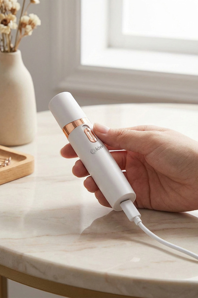 Kiwi KEP-6810 Şarjlı Epilasyon Cihazı | Kökten Tüy Alma | LED Işık | USB Type-C