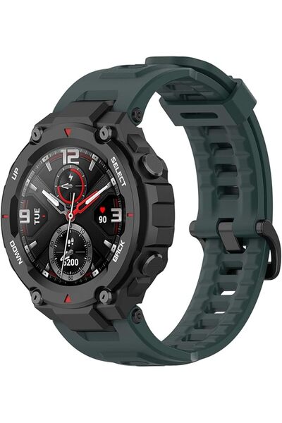 SKEIDO حزام متوافق مع Amazfit T-Rex/T-Rex Pro، أساور معصم من السيليكون الناعم...