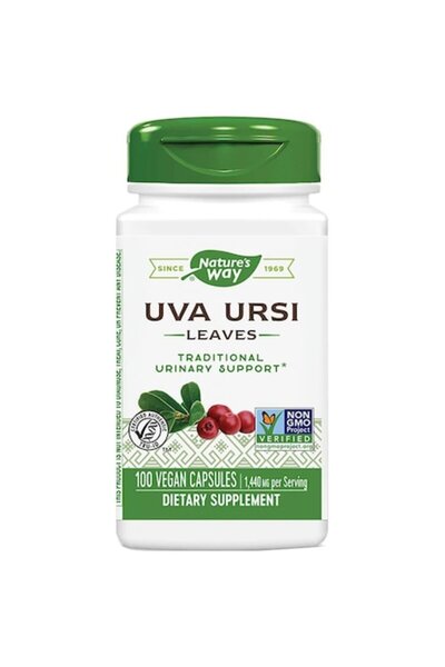 Natures Way Supliment alimentar Uva Ursi 480 mg, 100 capsule