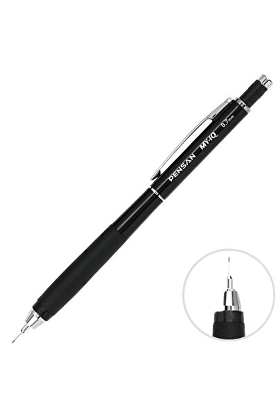 Pensan My IQ 0.7mm Mekanik Kurşun Kalem Siyah / 1 adet