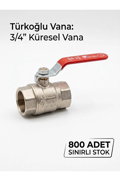 Türkoğlu 3/4'' KÜRESEL VANA PN16