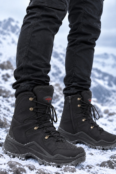 lucistep Su Geçirmez Fermuarlı ve Bağcıklı Outdoor Kadın & Erkek Taktik Asker...