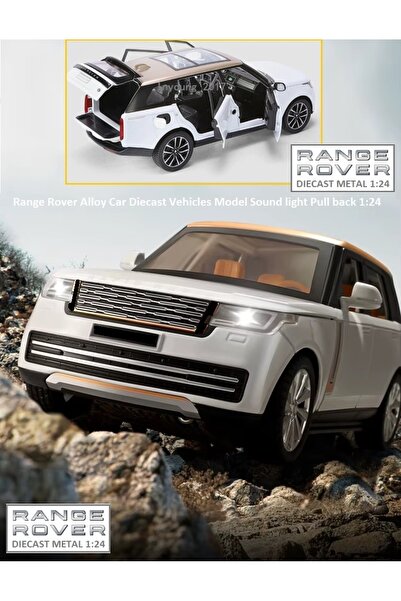 OYUNCAKSAHİLİ Land Rover Range Rover Sport Yeni Kasa Jip 22x9cm Diecast Orjna...