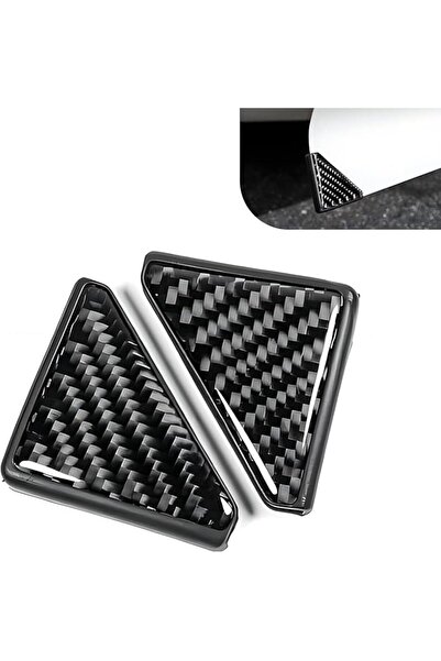 Roxolana 2 Pcs Car Door Corner Protector, Carbon Fiber Self-Adhesive Anti-Col...