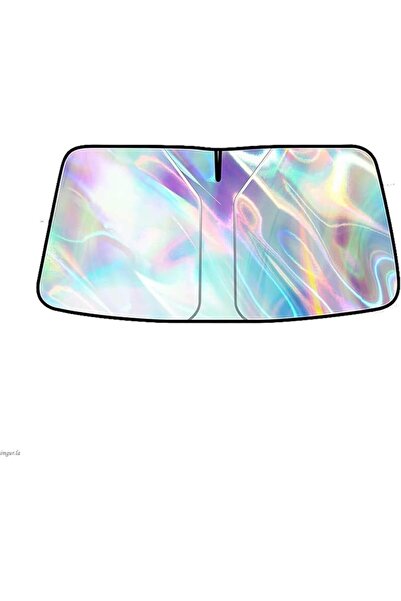 Bukela Windshield Sun Shade, Dazzling Laser with V-Cut, Reflective Car Front ...