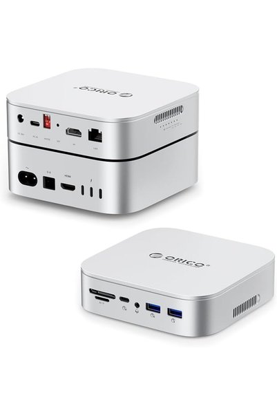 Orico محطة إرساء MiniRaid 10 في 1 لأجهزة Mac mini M4/M4 Pro مع علبة خارجية لـ...