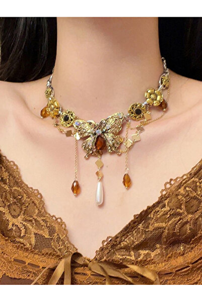 Take Two By Styli Baroque Pendant Necklace