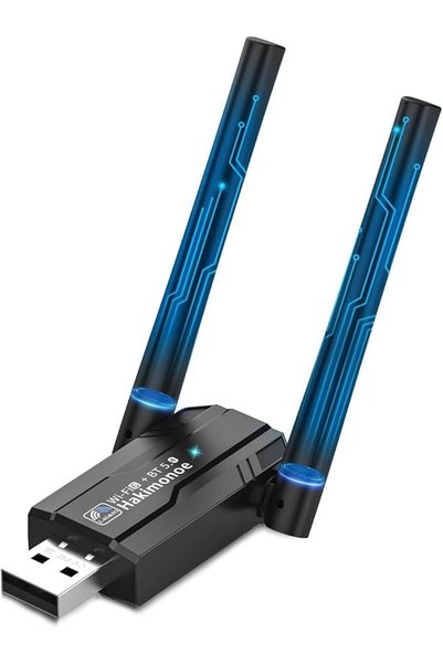Ctoby محول واي فاي USB لاسلكي 6 بلوتوث 5.4، AX900M ثنائي النطاق 5/2.4Ghz، مست...