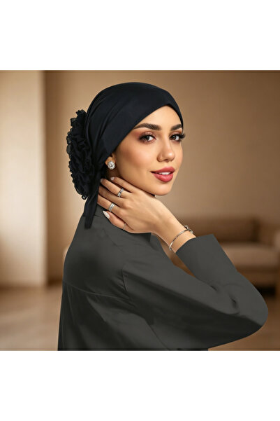 Take Two By Styli Black Plain Hijab