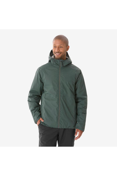 Decathlon Quechua Erkek Outdoor Su Geçirmez Kar Montu/Kışlık Mont - Yeşil - N...