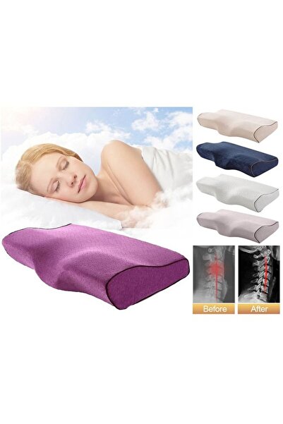 Arabest Memory Foam Pillow,Orthopedic Sleeping Pillow,Ergonomic Contour Neck ...