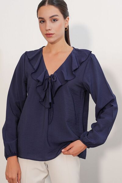 Hiccup Bdart Viscose Blended Women's Blouse