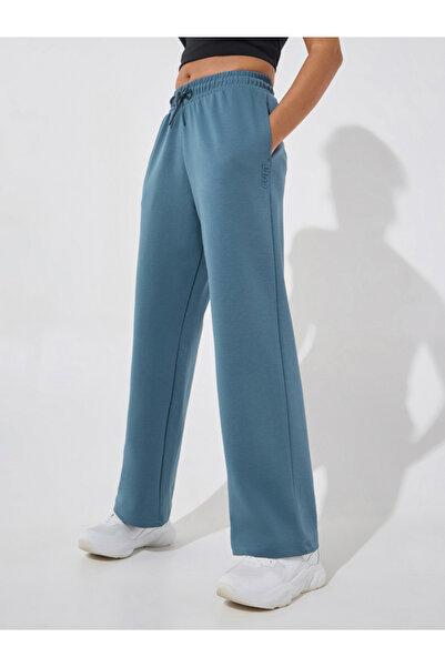 Cult By Styli Blue Ultra Luxe Classic Trackpants