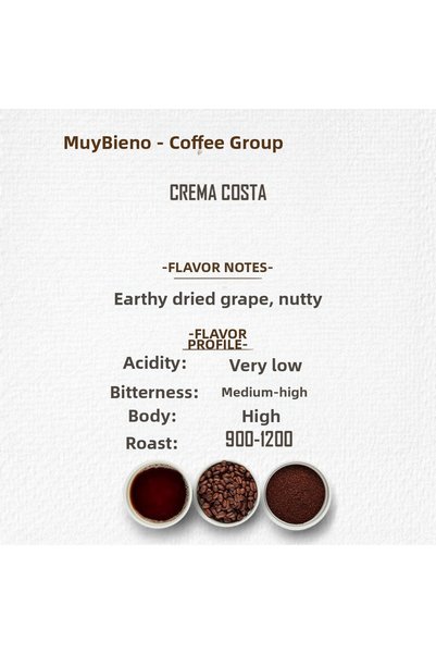 Mb Muybien Kahve grubu Muybieno Crema Costa Filtre 2X1000 Gr Ground Coffee