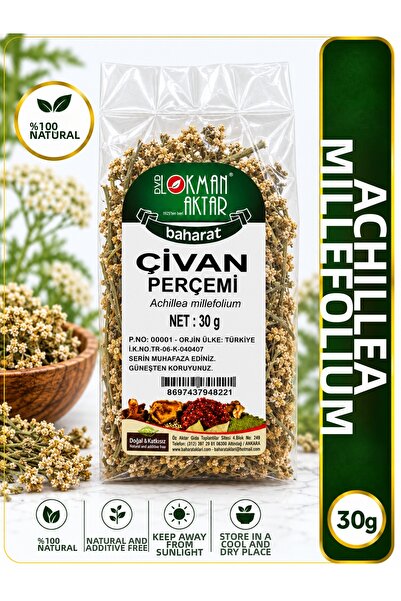 Generic Brand Yarrow 30 Gr – Natural Dried Achillea Millefolium – Aromatic He...