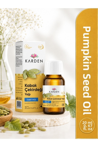 Generic Brand Pumpkin Seed Oil 20 ml - Pure and Natural Skin and Hair Care Oil