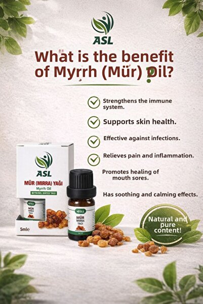 Generic Brand Myrrh Oil 20 ml – Myrrh Essential Oil – Myrrh Oil – Myrrh Essen...