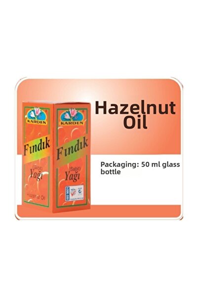 Generic Brand Pure Cold Pressed Hazelnut Oil 50 ml - Natural Skin and Hair Ca...
