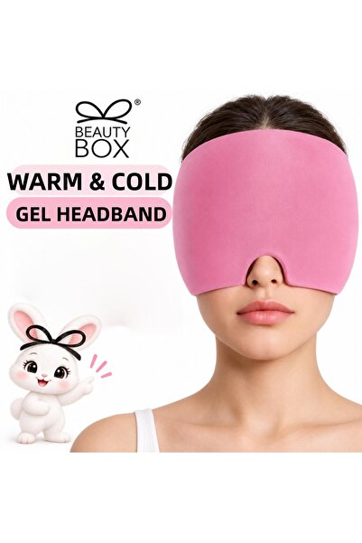 Beauty Box Hot Cold Gel Headband – Relaxing Compress Mask for the Eye and For...