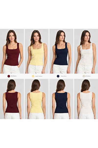 The Fashion Fraction x NA-KD Square Neck Athlete Shirt