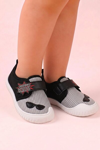 hadiora Breathable, Lightweight Sole Children's Sports Shoes with Glasses-Sha...