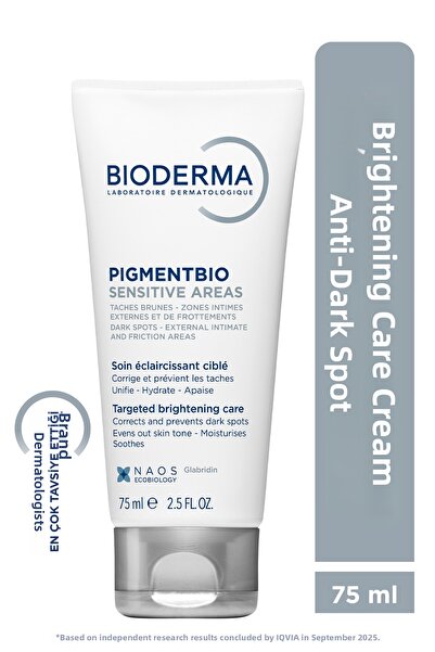 Bioderma Pigmentbio Sensitive Areas Κρέμα Αντι-Μαυρισμού Ανοιχτήριας Κρέμας γ...