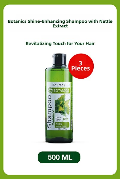 Farmasi Botanıcs Nettle Shine Shampoo Set of 3