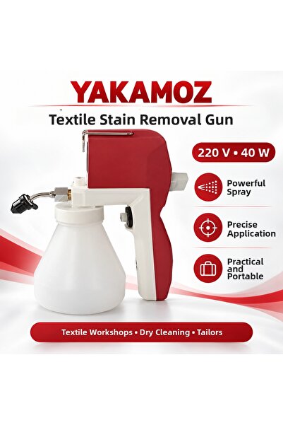 YAKAMOZ BUHARLI UTU MAKİNALARI Yakamoz 220V 40W Textile Stain Cleaning Gun