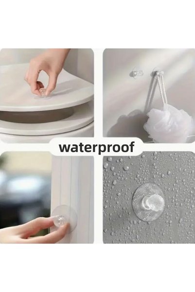 Mithra Life 1 Piece Transparent Crystal Look Cabinet Drawer Handle Grip Handle Floor Hook Mit1355