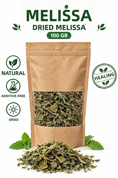 ŞİFAKÜR BİTKİSEL SAĞLIK ÜRÜNLERİ Melissa officinalis (lemon balm) 100 gr