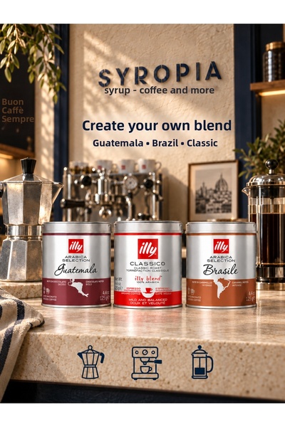 illy Single Cup 3 Character Pack - Classico - Guatemala - Brazil