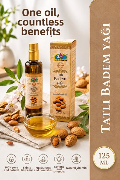 Generic Brand زيت اللوز الحلو 250 مل - زيت نقي وطبيعي للعناية بالبشرة والشعر