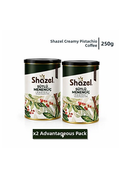 Shazel قهوة مينينجيك بالحليب 250 جرام علبة × 2 قطعة