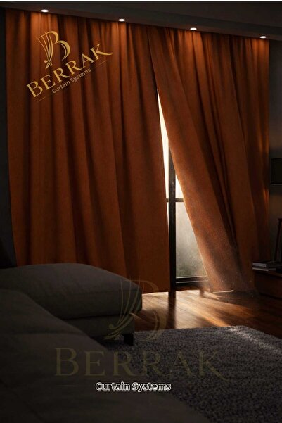 Generic Brand Cream Color Pleatless Extra-Foam Stitched Blackout Blackout Background Curtain, Lightproof Ready-To-Use Single Panel Buttons Sewn Sunshade Curtain