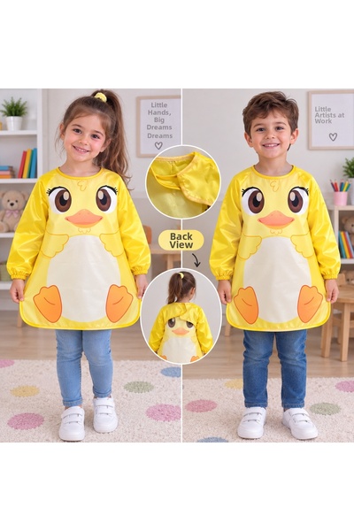 DKY Primary School Digital Children's Painting Apron
