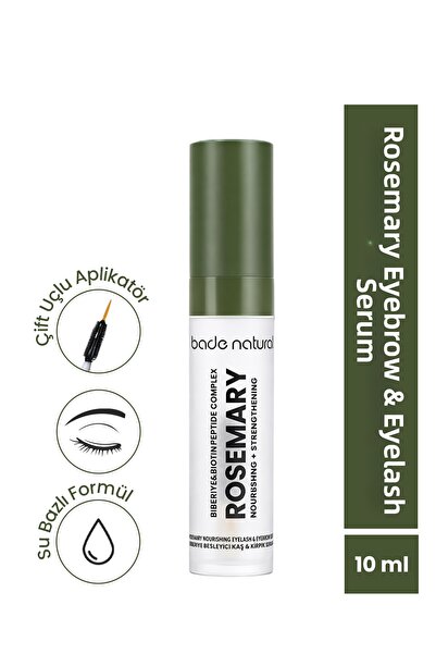 Bade Natural Rosemary Oil Eyebrow Eyelash Care Serum Nourishing and Strengthe...