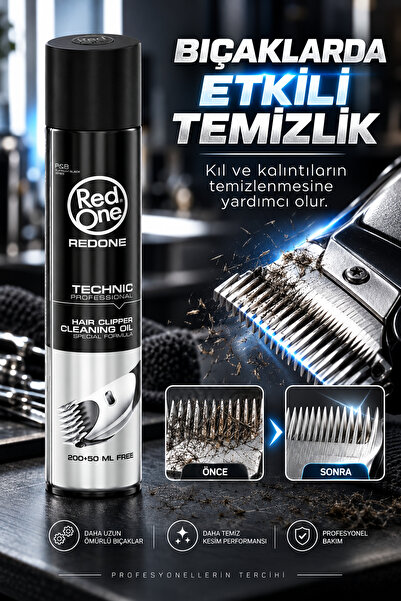 Red One Redone Traş Makinesi Temizleme Yağı