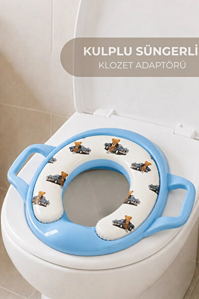 Wumboo Portatif Süngerli Klozet adaptörü,Yumuşak Süngerli Kaymaz Taban Tutma ...