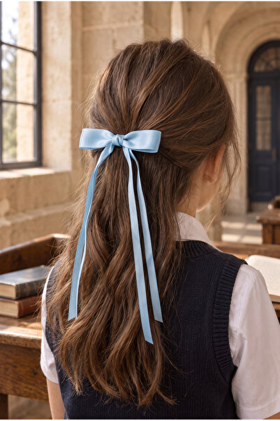 Katia&Bony Bowknot Automatic Buckle Blue