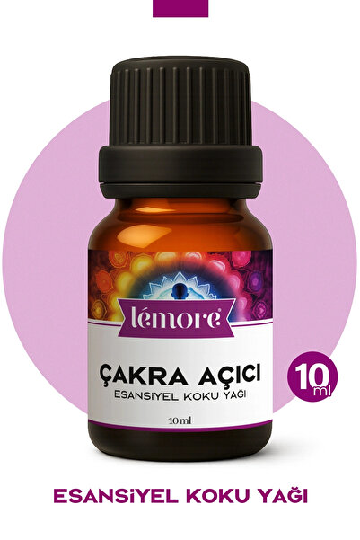 Lemore Çakra Açıcı Uçucu Koku Yağı Buhurdanlık Yağı Difüzör Esansı Küre 10ml