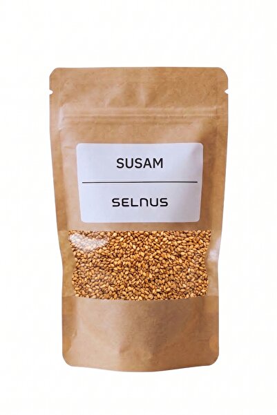 SELNUS Manavgat Altın Susamı Çiğ 50 Gr Kavrulmamış Coğrafi İşaretli Yerli Ses...
