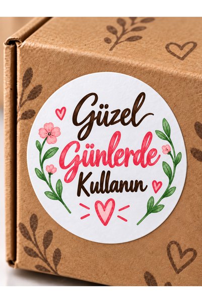Avrupa Tedarik Güzel Günlerde Kullanın Sticker Etiket 4 cm Yuvarlak – Hediye ...