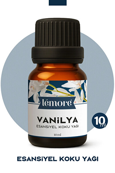 Lemore Vanilya Koku Yağı Buhurdanlık Yağı Difüzör Esansı Küre 10ml